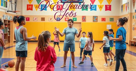 pe teaching vacancies