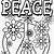 peace coloring pages printable