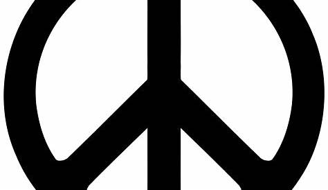 Peace symbol PNG transparent image download, size: 600x600px