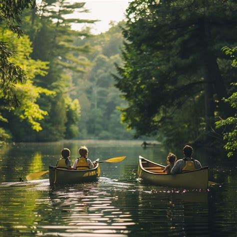 Peaceful Canoeing