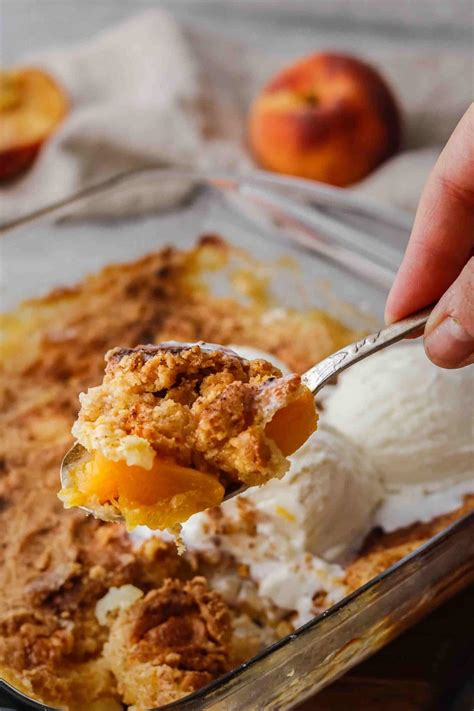 Peach Cobbler With Cake Mix And Condensed Milk