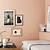 peach color wall paint combination