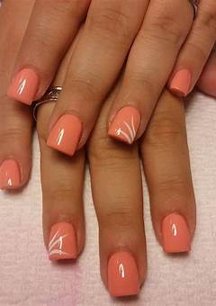 Peach Nail Stickers: The Latest Trend In Nail Art