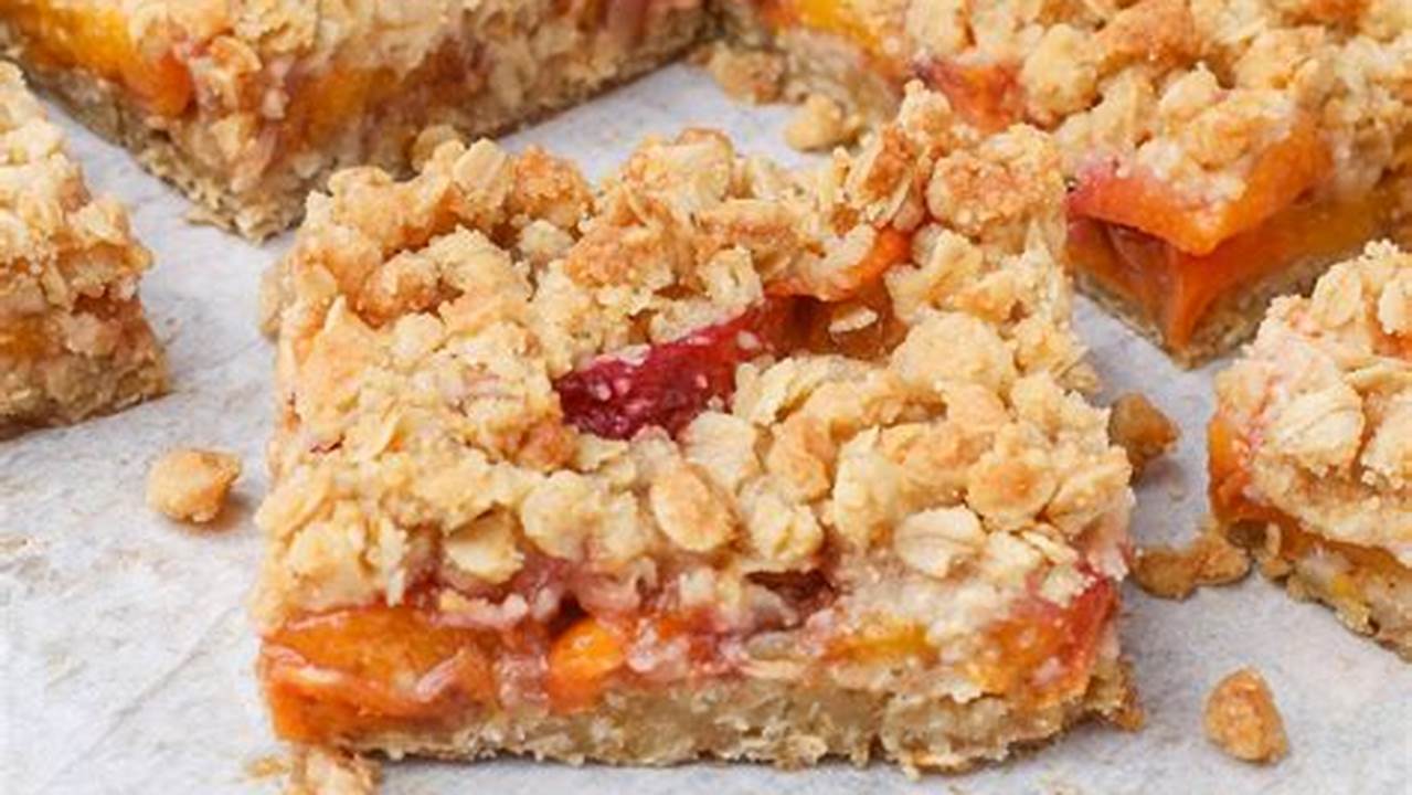 Resep Rahasia Peach Oatmeal Bars yang Akan Mengubah Pandangan Anda