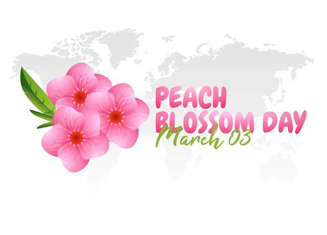 peach blossom day images