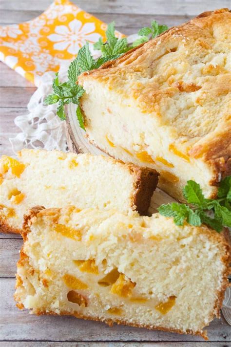 Peach Cake Loaf Pan