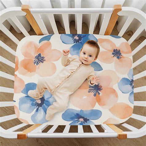 Peach Colored Crib Sheets