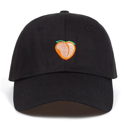 Peach Emoji Cap