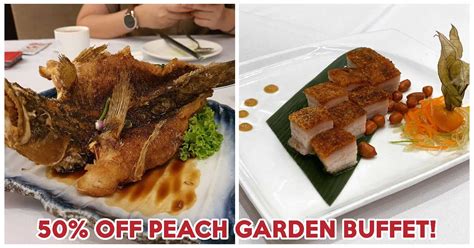 peach garden lunch buffet menu