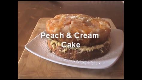Peach Turnover Cake