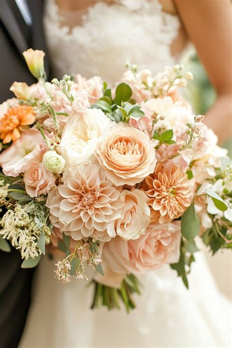 6+ Peach Wedding Flowers
