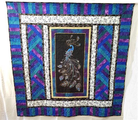 Peacock Flourish Quilt Pattern