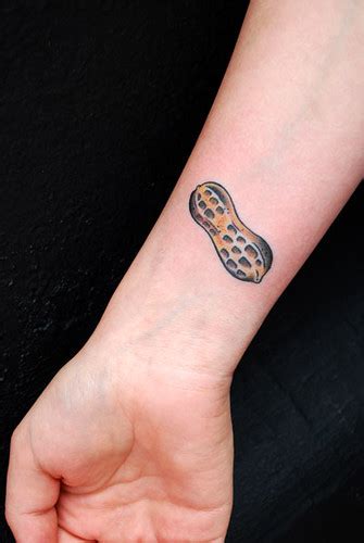 Powerful Peanut Tattoos Designs References