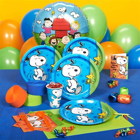 Peanuts Party Supplies Snoopy Birthday Party City Snoopy birthday