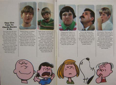 Peanuts Characters Voices
