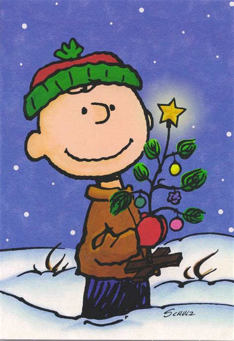 Peanuts Christmas Drawing