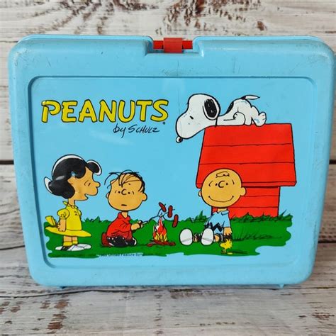 Peanuts Lunch Box Plastic