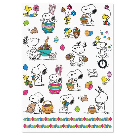 Peanuts Stickers Easter