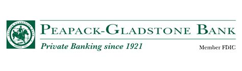 PeapackGladstone Bank New Jersey Bank Accounts Loans