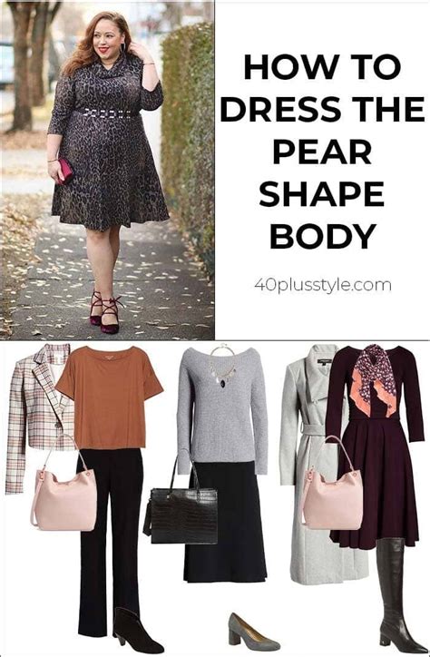 pear shaped body? Learn how to dress for the pear shape body type