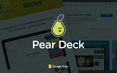 Pear Deck Google Slides Add On