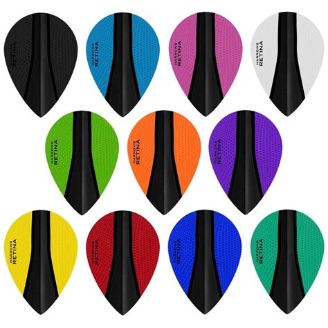 Pear Shape Dart Flights