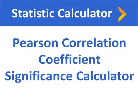 Pearson Correlation Effect Size Calculator