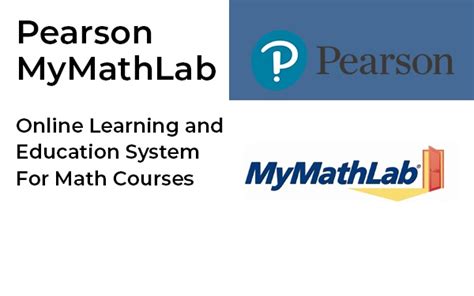 Pearson Mymathlab Instructor Support