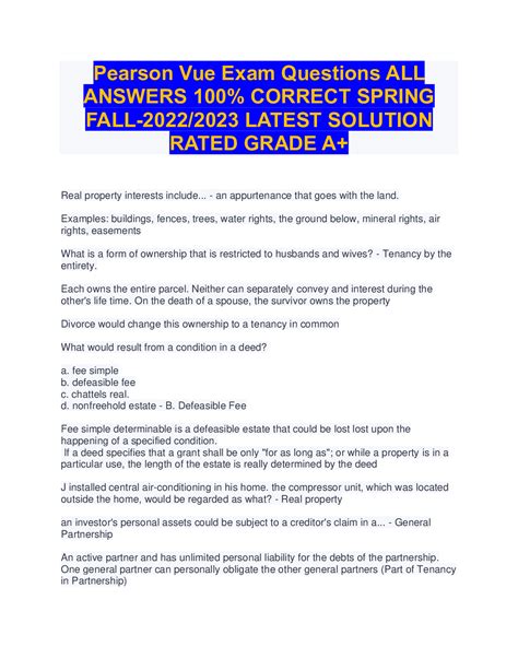 Pearson Vue Exam Issues