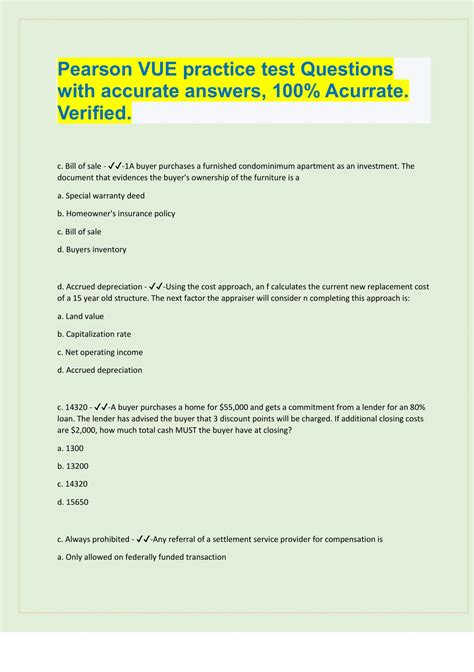 Pearson Vue Nclex Practice Test Quizlet