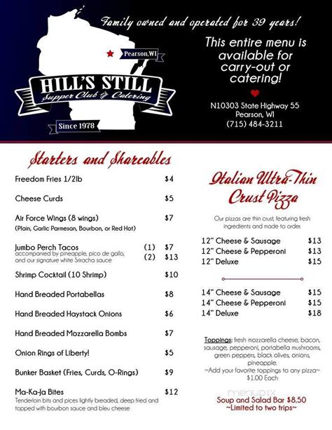 Pearson Wi Restaurants