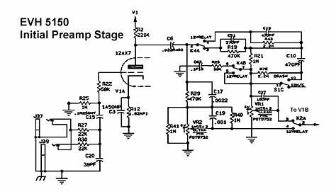 Peavey 5150 Footswitch Schematic