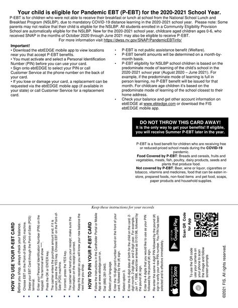 Pebt Nevada: A Guide to Pandemic EBT Benefits in the Silver State