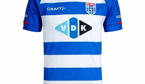'Kraanwater, graag' hoofdsponsor shirt PEC Zwolle - RTV Oost