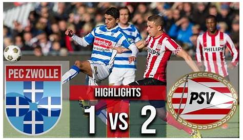 HIGHLIGHTS | PSV - PEC Zwolle - YouTube