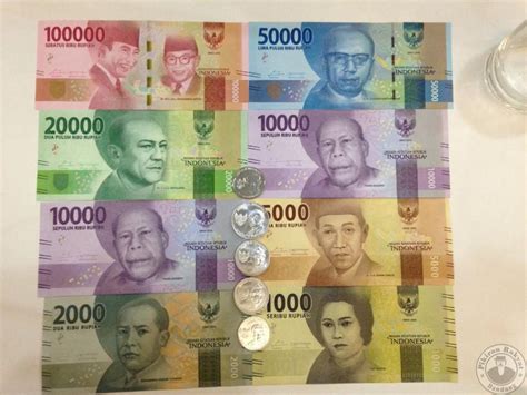 pecahan mata uang indonesia