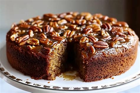 Pecan And Walnut Cake