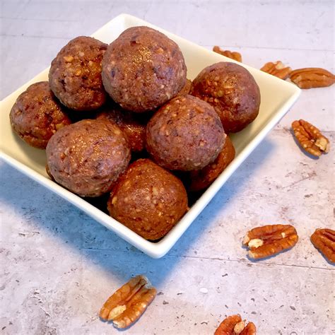 pecan pie protein balls