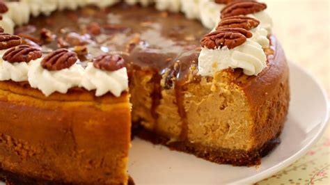 pecan praline pumpkin cheesecake
