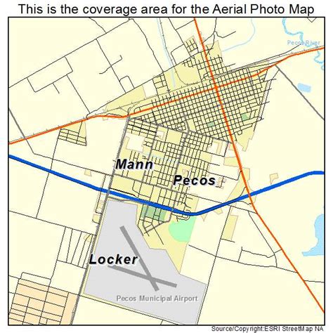 pecos tx city map