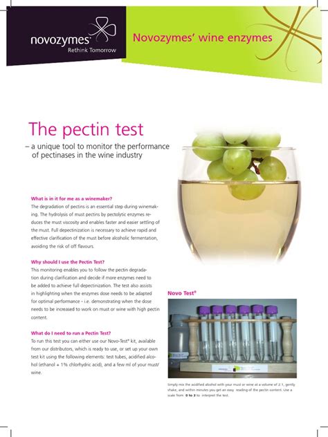 Pectin For Wine