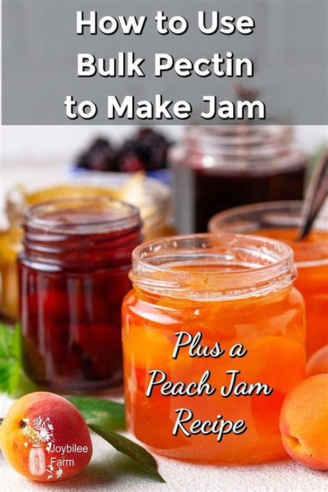Pectin Use In Jam