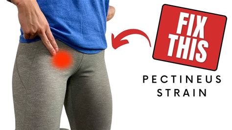 pectineus pain stretch