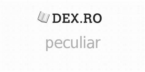 peculiar dex