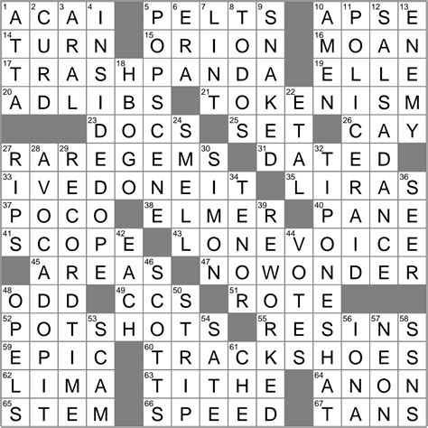 peculiar singular crossword clue