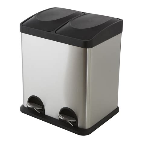 Pedal Bin Two Compartment