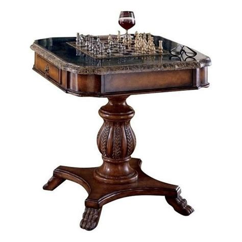 Pedestal Game Table