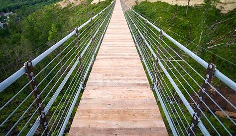 Pedestrian Suspension Bridge Gatlinburg Sky, America's Longest