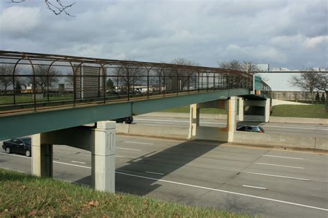 pedestrian bridges over highways