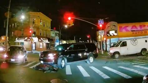 pedestrian hit by vehicle